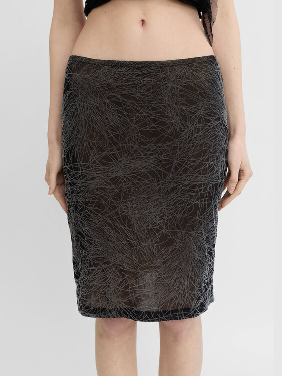 Future Ozbek Midi Skirt 