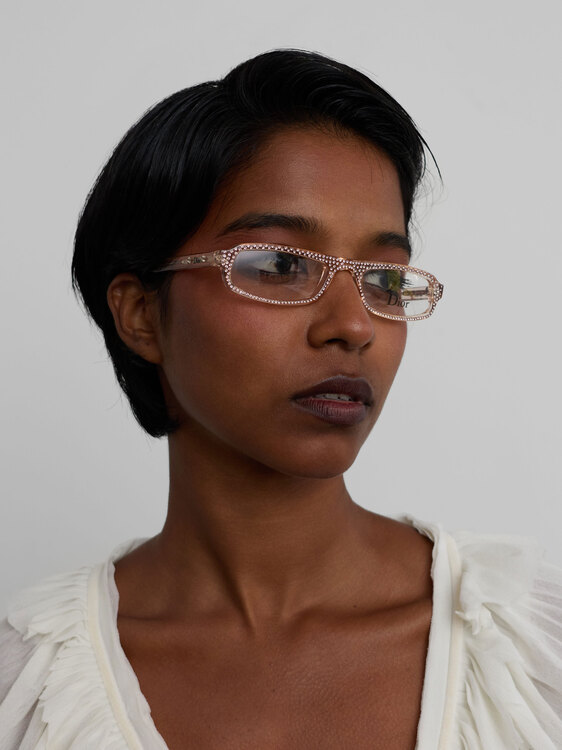 Dior Pale Pink Glasses 