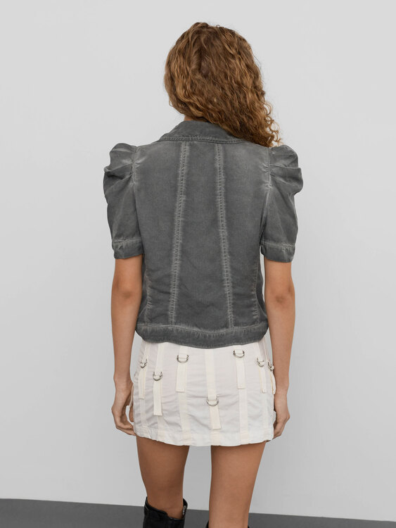 Cop Copine Acid Wash Shirt 