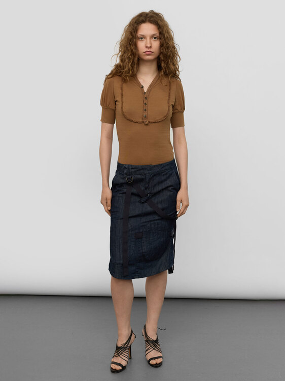 Fornarina Denim Skirt 