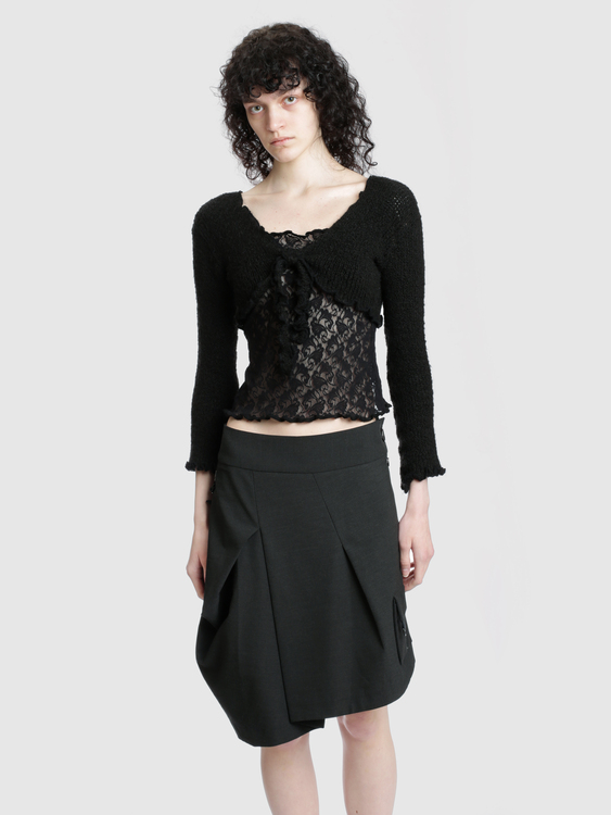 Cop Copine Asymmetrical Skirt 