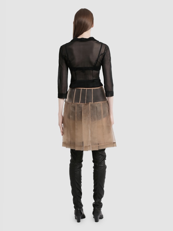 Miu Miu Crinoline Mesh Skirt 