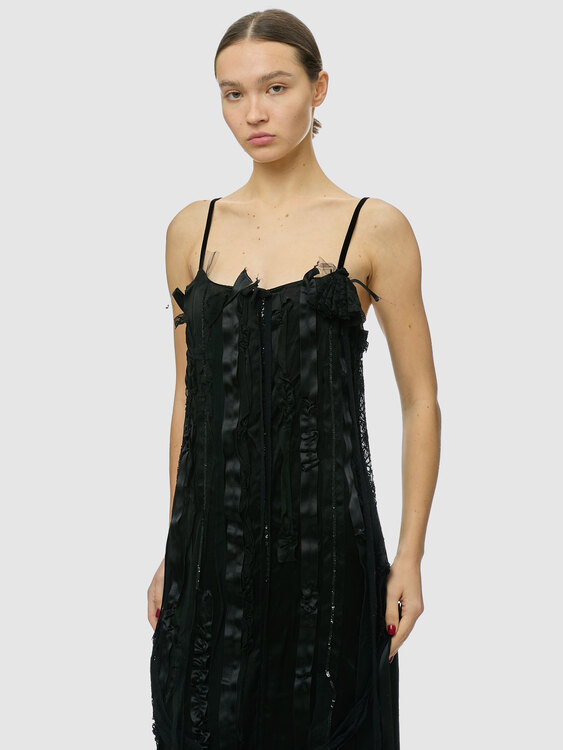 Miss Sixty Black Midi Dress 