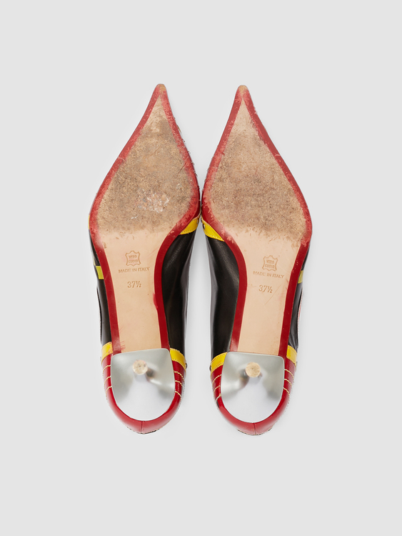 Multicolour Racing Heels 