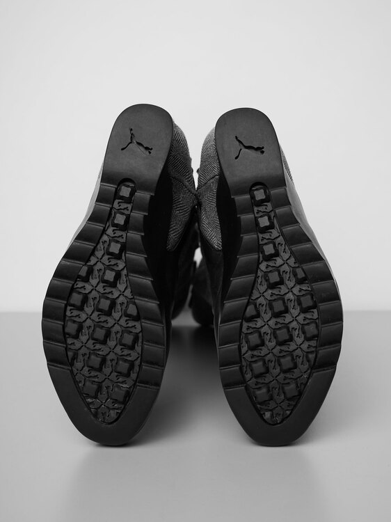 Puma Knee High Wedge Boots 