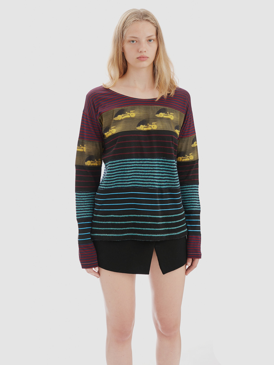 Prada Striped Jersey 