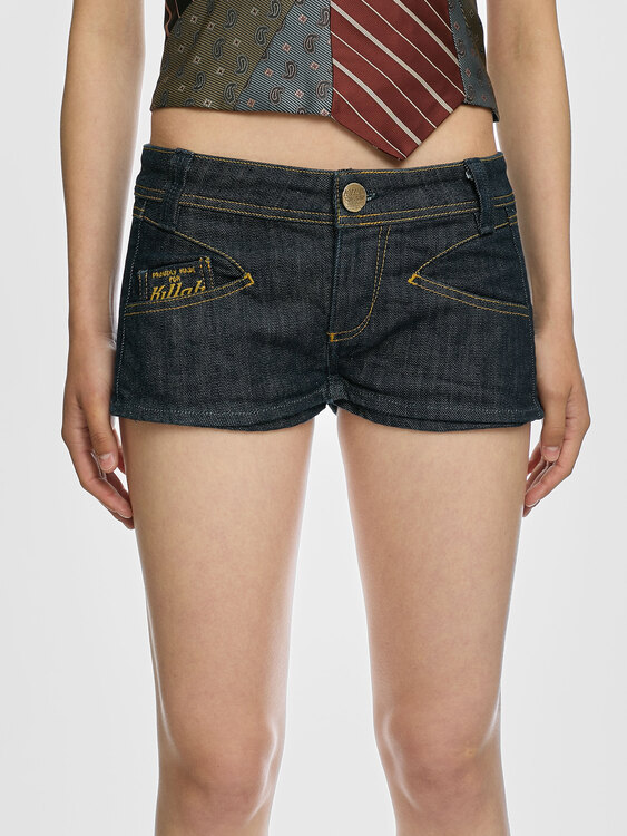 Killah Denim Mini Skort 