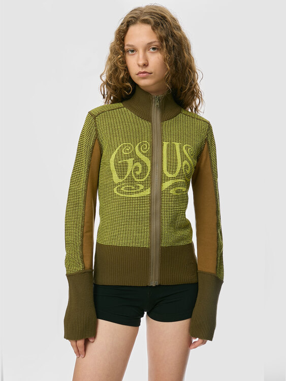 Gsus Zip-Up Jumper 