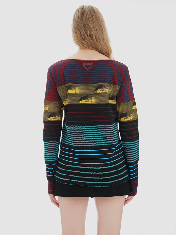 Prada Striped Jersey 