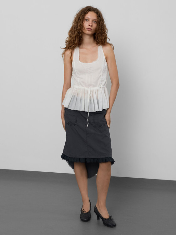 Nolita Cargo Style Skirt 