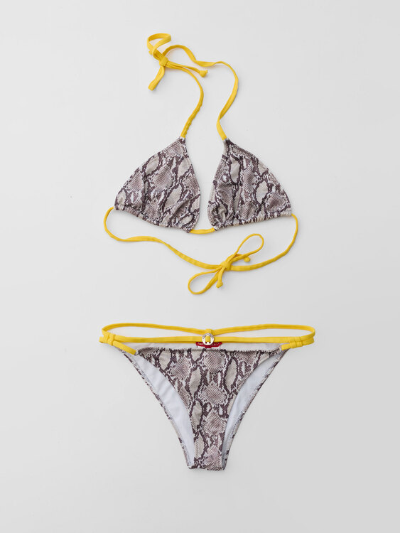 Miss Sixty Snake Print Bikini 