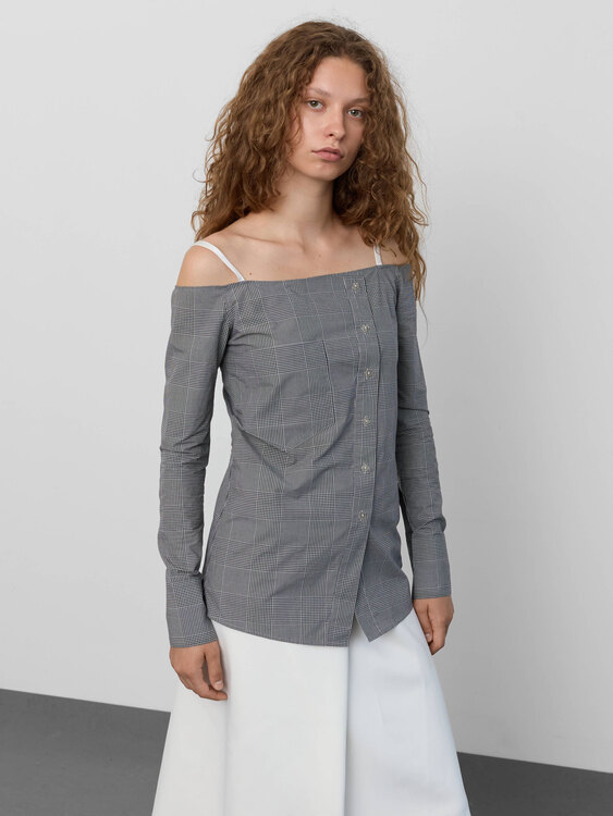 Ann-Sofie Back Off-Shoulder Shirt 