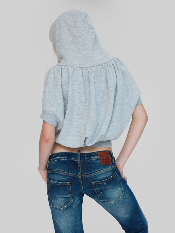 Dsquared² Cropped Hoodie 