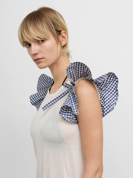 Valentino Cap Sleeve Top 