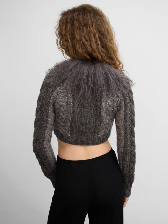 Nolita Alpaca Collar Cardigan 