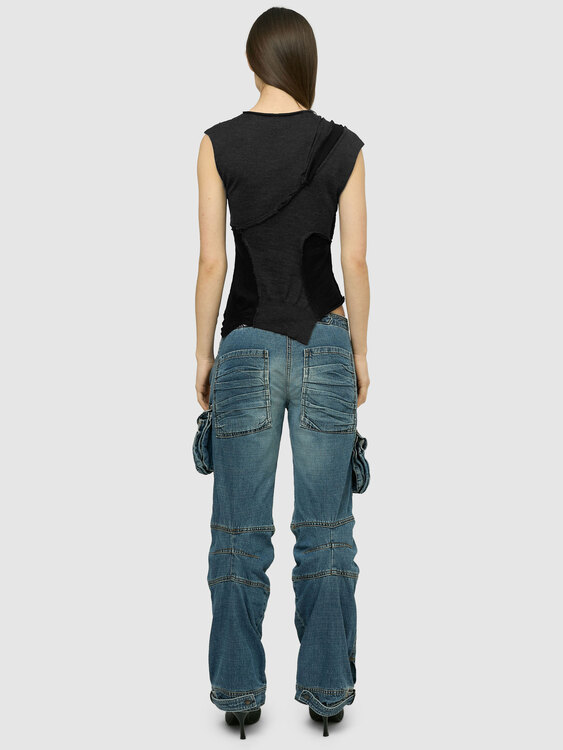 Deconstructed Knit Top 