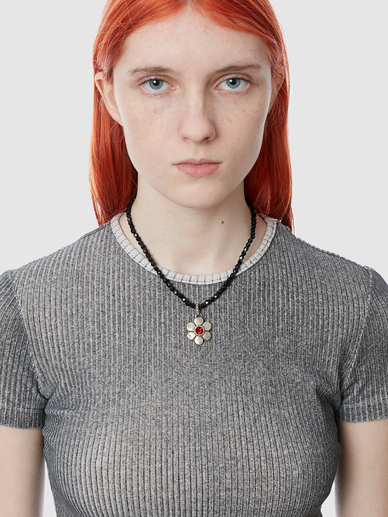 Flower Pendant Necklace 