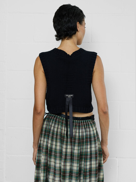 Cop Copine Cropped Vest 