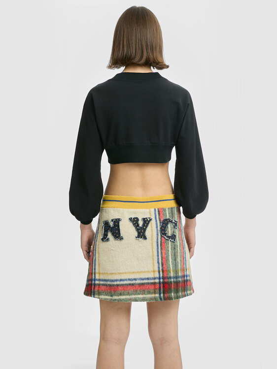 Nolita NYC Plaid Mini Skirt 