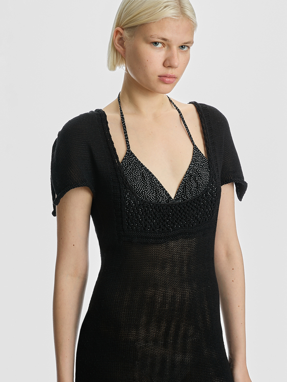 Knitted Midi Dress 