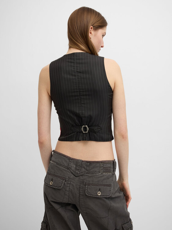 Miss Sixty Striped Waistcoat 