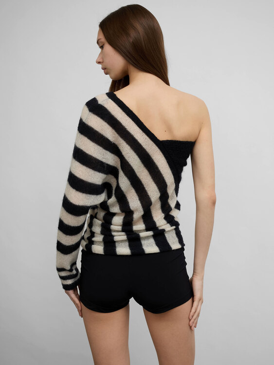 Stefanel One Shoulder Jumper 