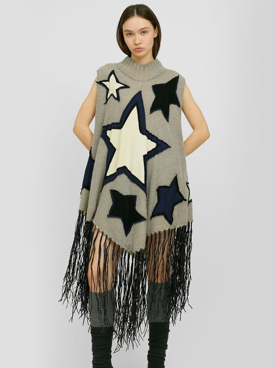 E-play Fringed Star Poncho 