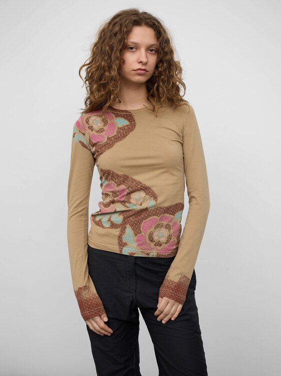 Michiko Koshino Long-sleeve Top 