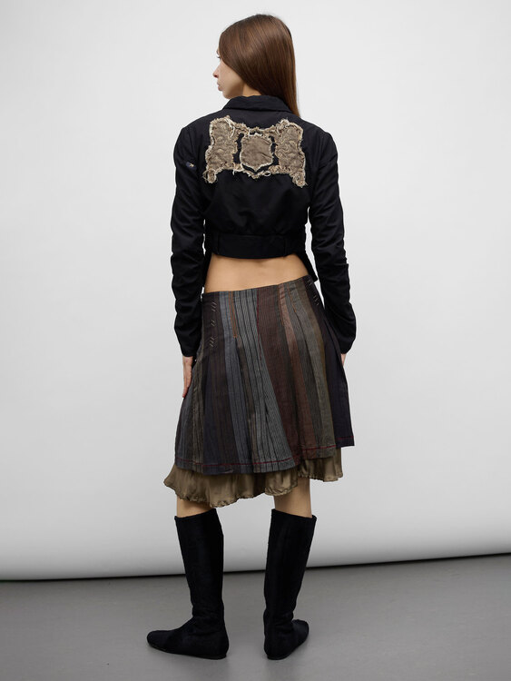 Michiko Koshino Cropped Jacket 