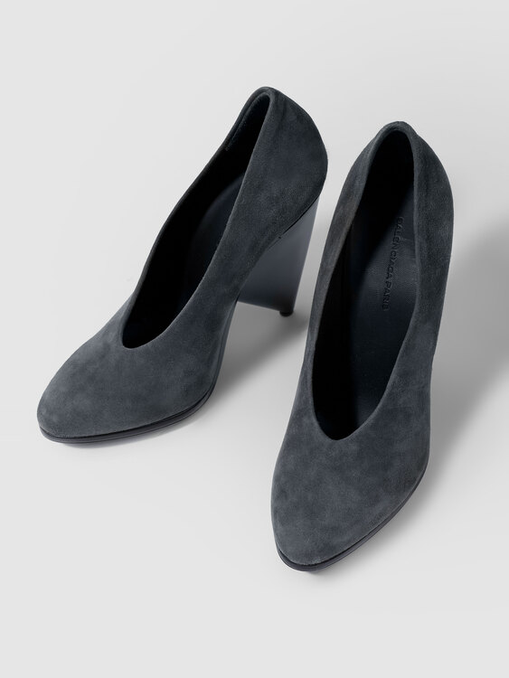 Balenciaga Suede Heels 