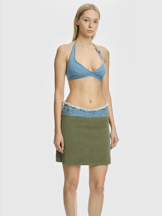Nolita Deconstructed Mini Skirt 