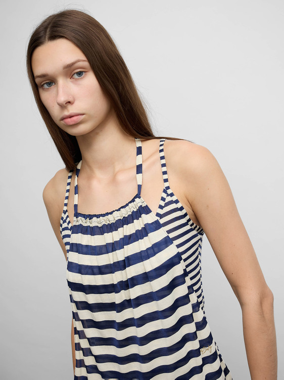 Miss Sixty Striped Halter Top 