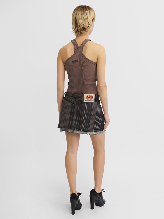 Gaultier Rib Cotton Top 