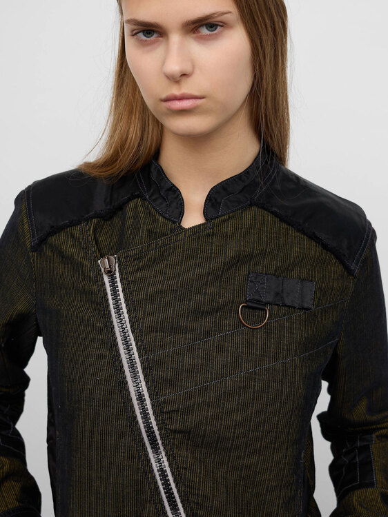 Diesel Corduroy And Satin Jacket 