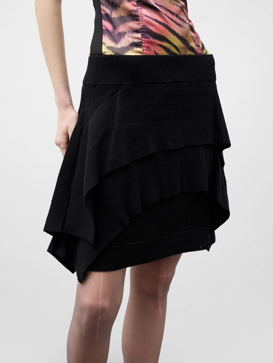 Rue Du Mail Knitted Skirt 