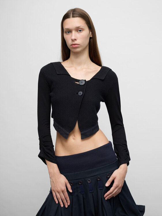 Cop Copine Cropped Cardigan 