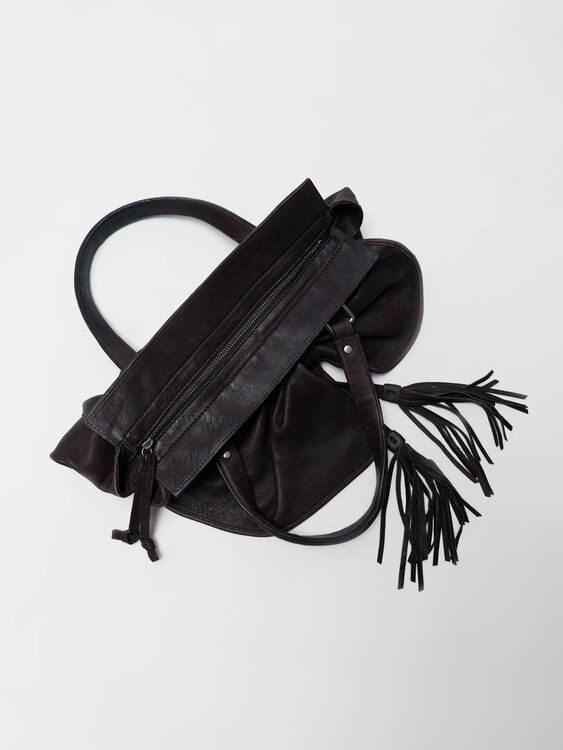 Sportmax Brown Leather Bag 