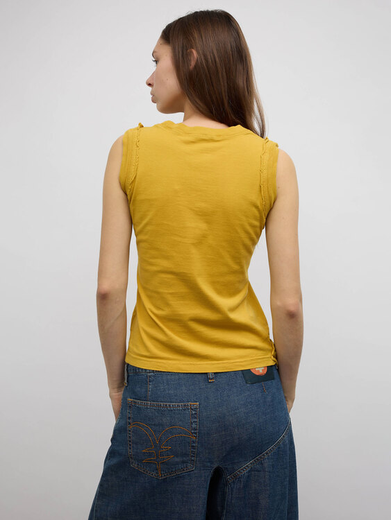 Michiko Koshino Deconstructed Tank Top 