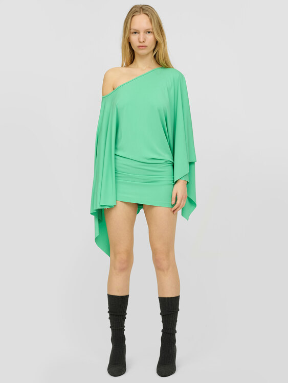 Plein Sud Asymmetrical Mini Dress 