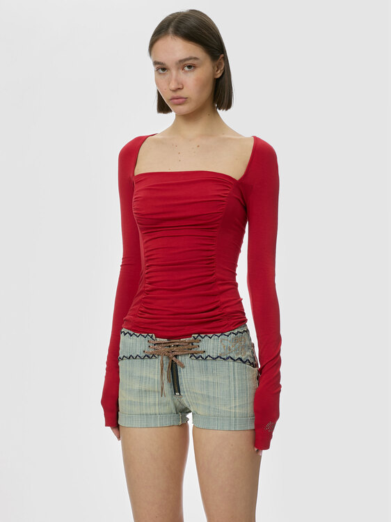 Miss Sixty Gathered Top 