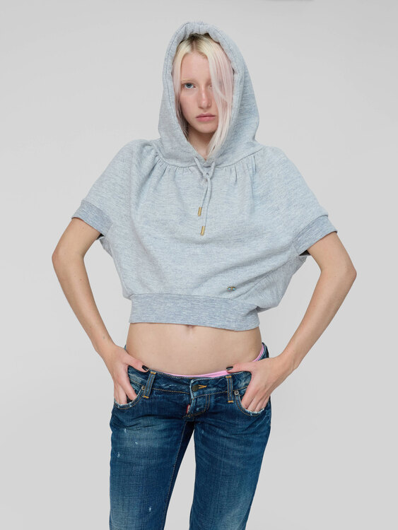Dsquared² Cropped Hoodie 