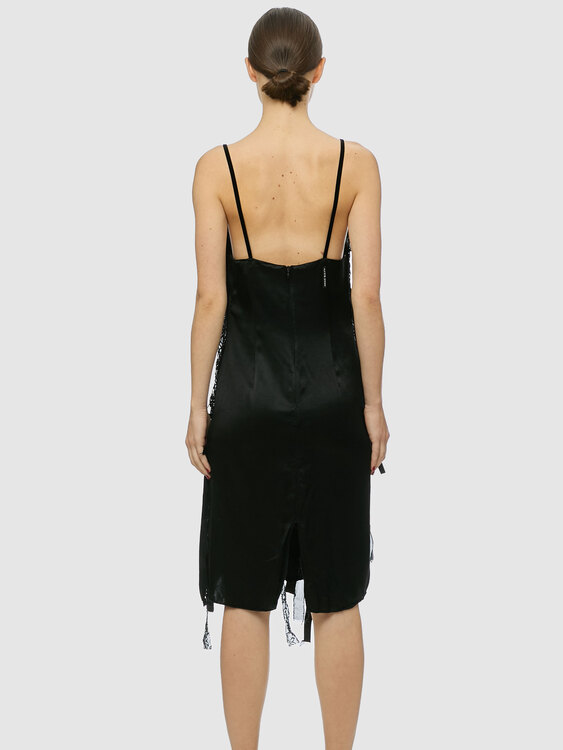 Miss Sixty Black Midi Dress 