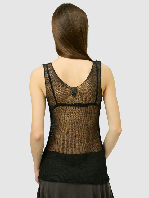 Open Knit Vest 