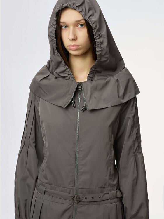 Cop Copine Gray Coat 