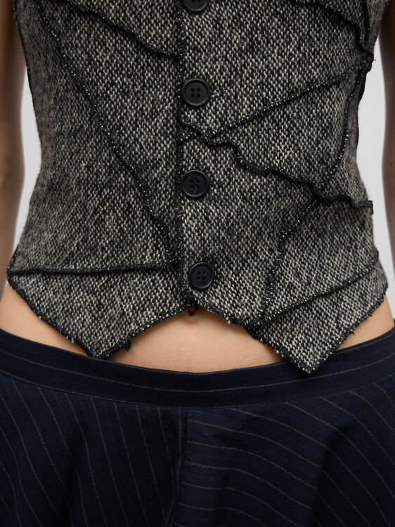 Jean Colonna Knitted Vest 