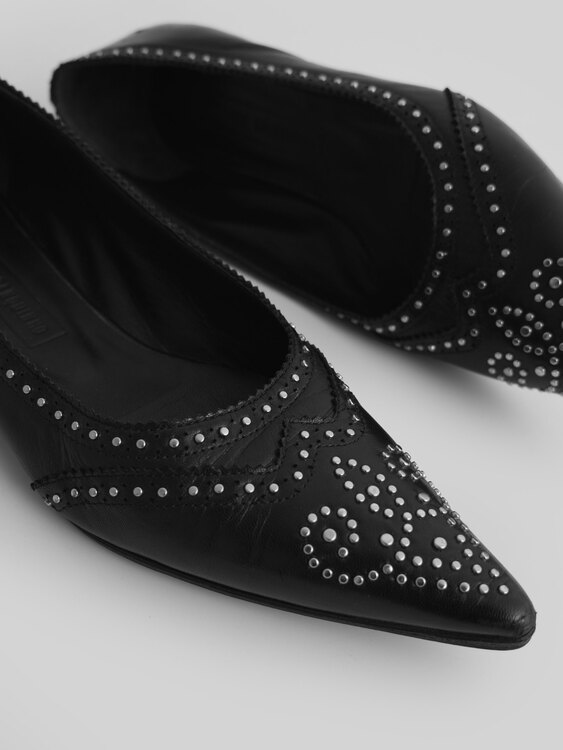 Veronique Branquinho Brogue Style Flats 