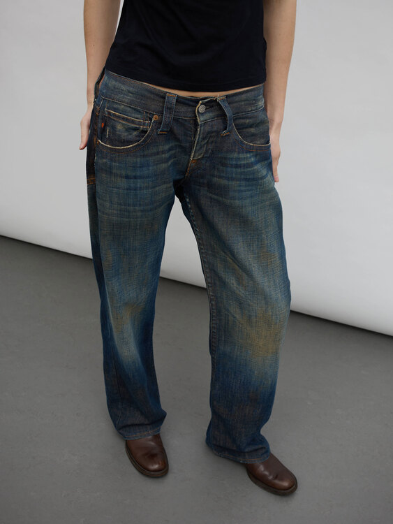 Michiko Koshino Distressed Jeans 