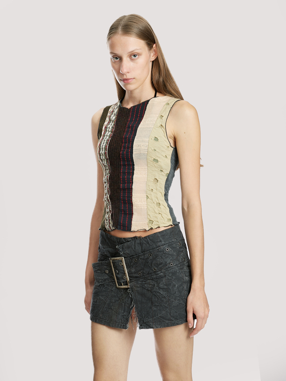 Custo Barcelona Patchwork Top 