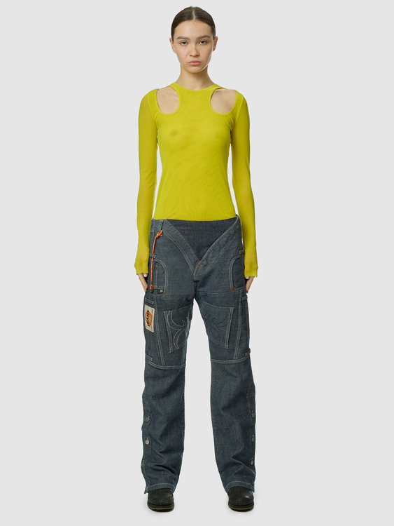Michiko Koshino Deconstructed Jeans 