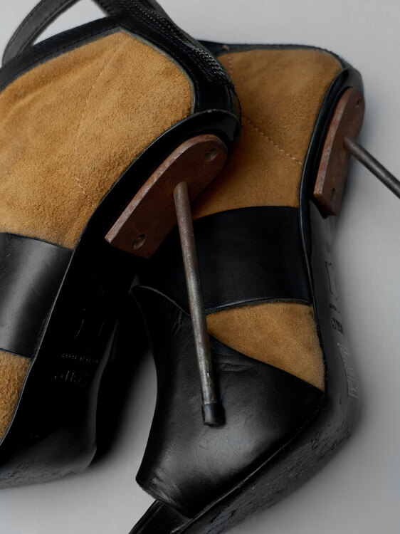 Acne Sculptural Heels 